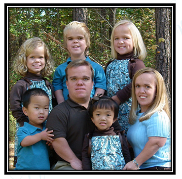 Adoption Dwarfism Family